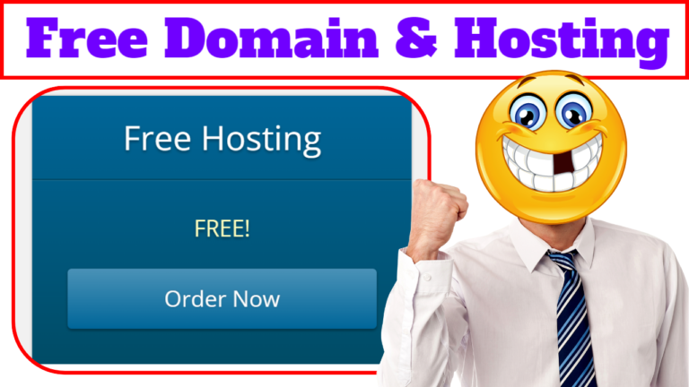 Free Hosting & Domain - Host Site Without Cost
