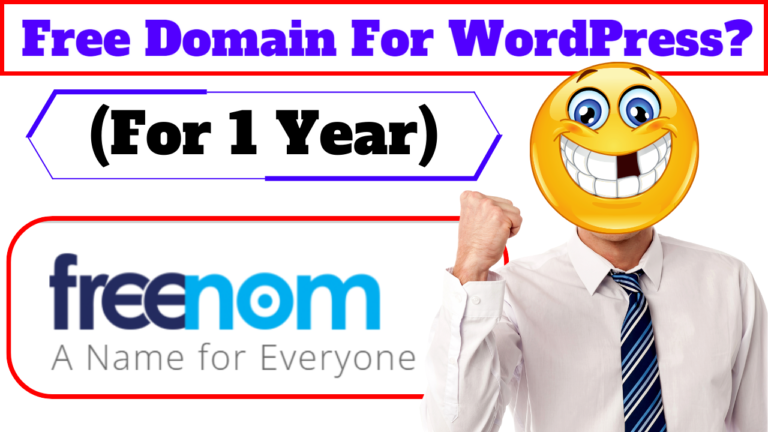 How To Get Free Domain For WordPress